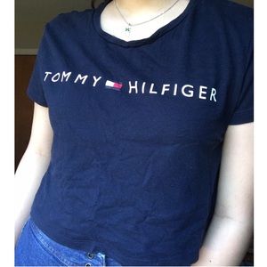 Vintage 90s Tommy hilfiger cropped top